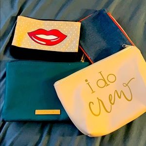 Set of makeup bags